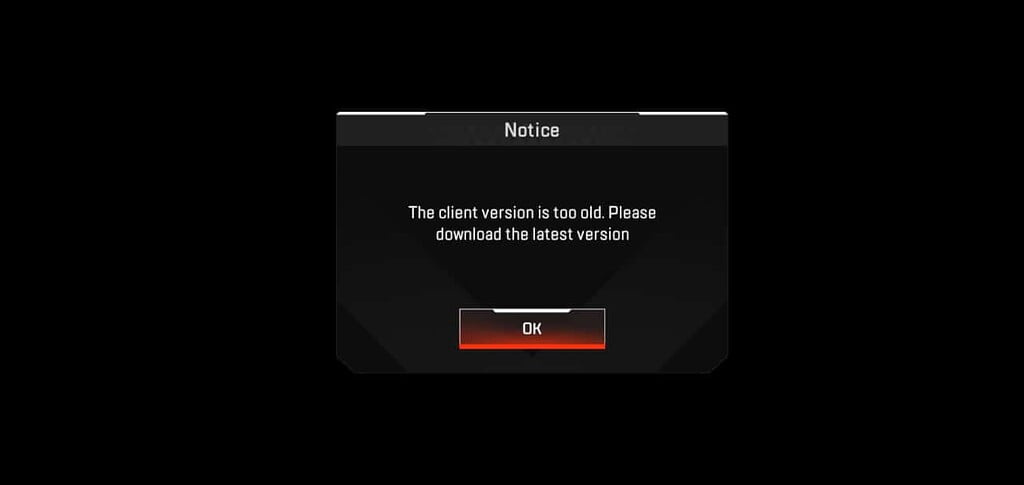 How to fix 'client version too old' in Apex Legends Mobile - Questions/Help